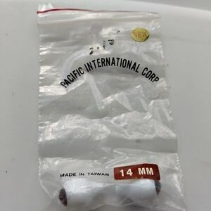 Pacific International Corp 14mm Brown Doll Eyeballs Eyes for Doll Making